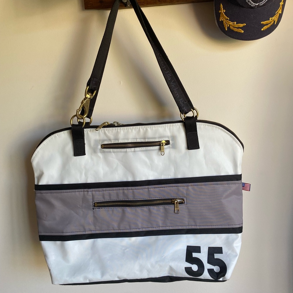Ella Vickers Recycled Sailcloth Collection Bag